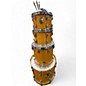 Used Ludwig 4 Piece LEGACY CLASSIC EXOTIC ORANGE SLUMBER Drum Kit thumbnail