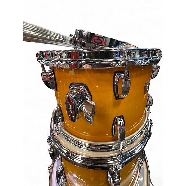 Used Ludwig 4 Piece LEGACY CLASSIC EXOTIC ORANGE SLUMBER Drum Kit