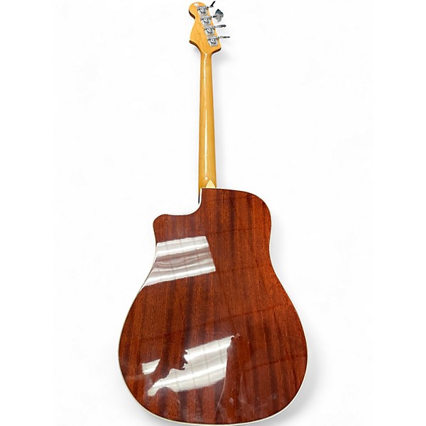 Used Fender Kingman Acoustic Electric Bass Natural Acoustic Bass Guitar