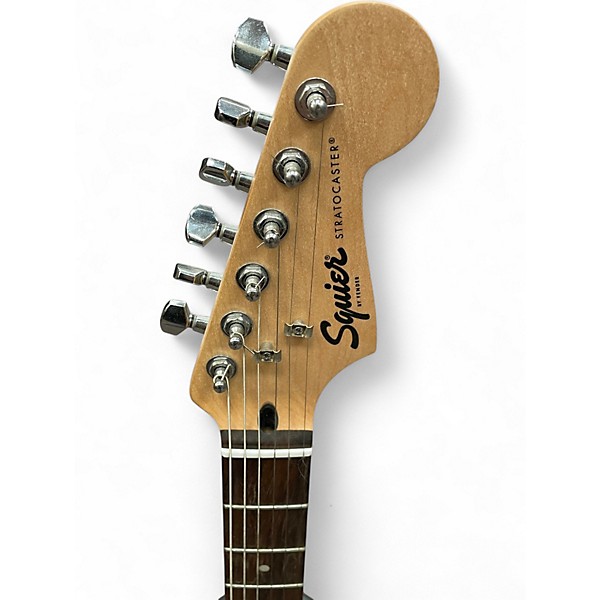 Used Squier Affinity Stratocaster Black Solid Body Electric Guitar