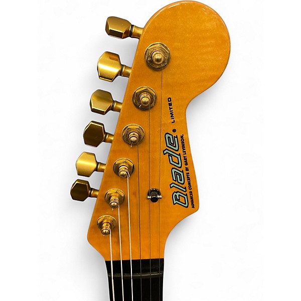 Used 1994 Blade Gary Levinson NR6fMM flame maple top Solid Body Electric Guitar