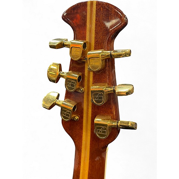 Used Ovation 1667 Natural Acoustic Electric Guitar