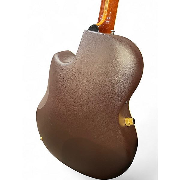 Used Ovation 1667 Natural Acoustic Electric Guitar