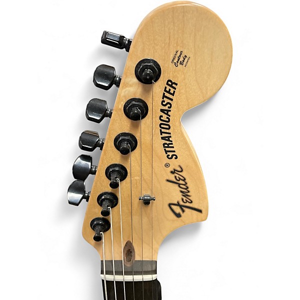 Used Fender Jim Root Signature Stratocaster Black Solid Body Electric Guitar