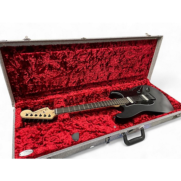 Used Fender Jim Root Signature Stratocaster Black Solid Body Electric Guitar