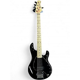 Used Sterling by Music Man Stingray 5 Black Electric Bass Guitar