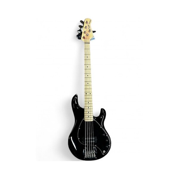Used Sterling by Music Man Stingray 5 Black Electric Bass Guitar