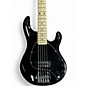 Used Sterling by Music Man Stingray 5 Black Electric Bass Guitar