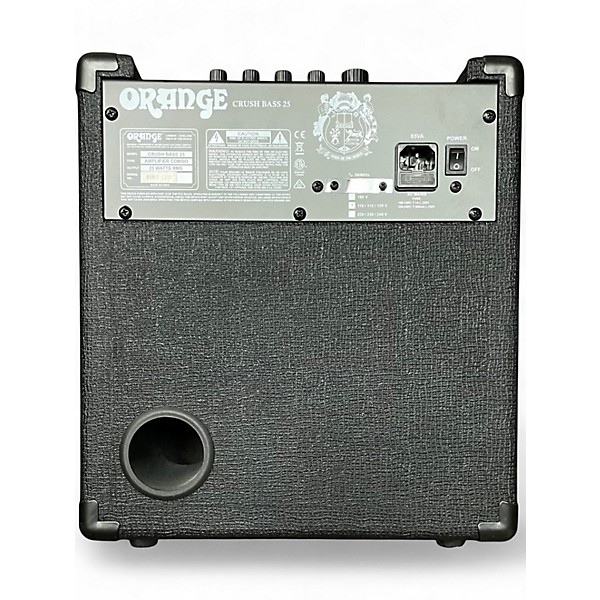 Used Orange Amplifiers CRUSH BASS 25 Bass Combo Amp