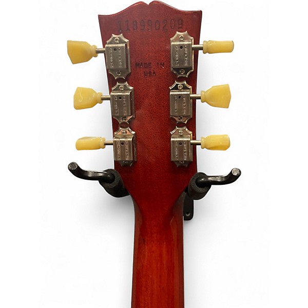 Used Gibson 61 SG STANDARD W/ MAESTRO CHERRY RED Solid Body Electric Guitar