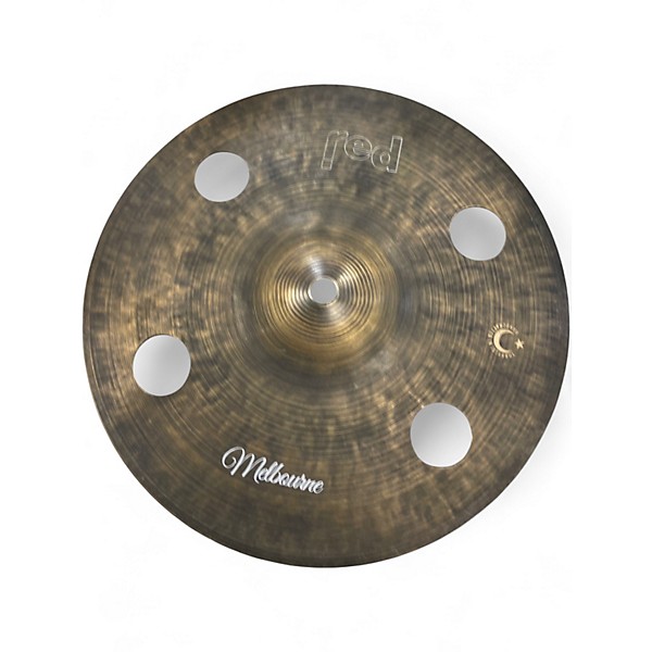 Used RED 10in MELBOURNE Cymbal