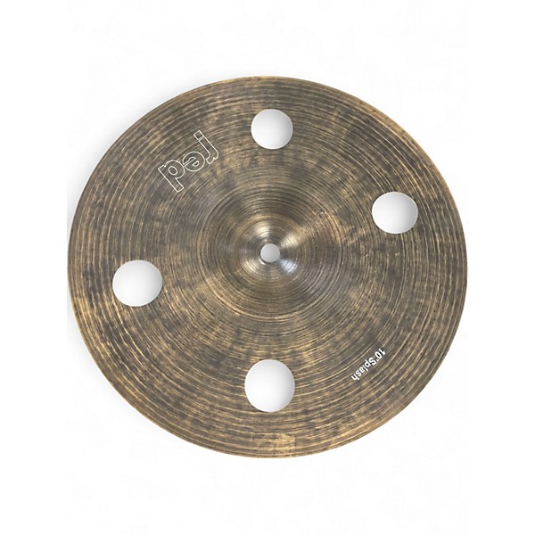 Used RED 10in MELBOURNE Cymbal