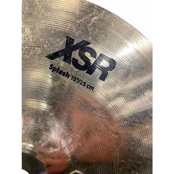 Used SABIAN 10in XSR SPLASH Cymbal