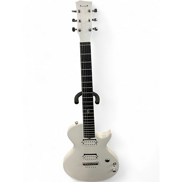Used Enya Nova Go Sonic White Solid Body Electric Guitar