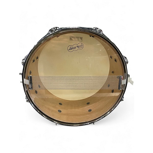 Used Ludwig 14in Gold Sparkle Classic Snare Gold Sparkle Drum