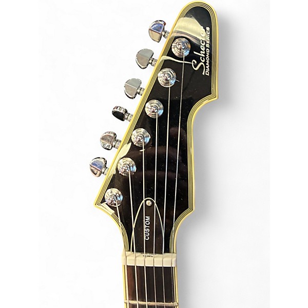 Used Schecter Guitar Research E-1 Custom Vintage Sunburst Solid Body Electric Guitar