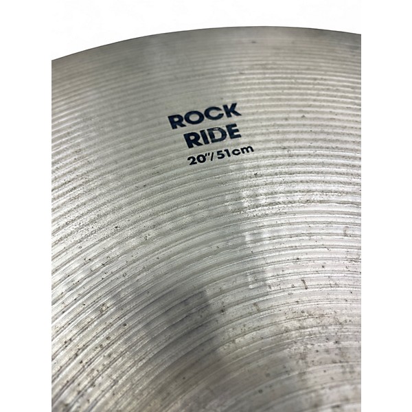 Used Zildjian 20in ROCK RIDE  Cymbal