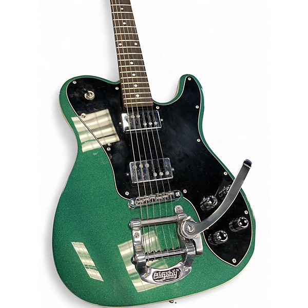 Used Schecter Guitar Research PT Fastback Emerald Green Solid Body Electric Guitar
