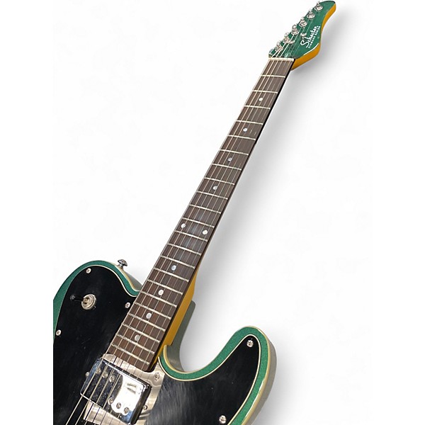 Used Schecter Guitar Research PT Fastback Emerald Green Solid Body Electric Guitar