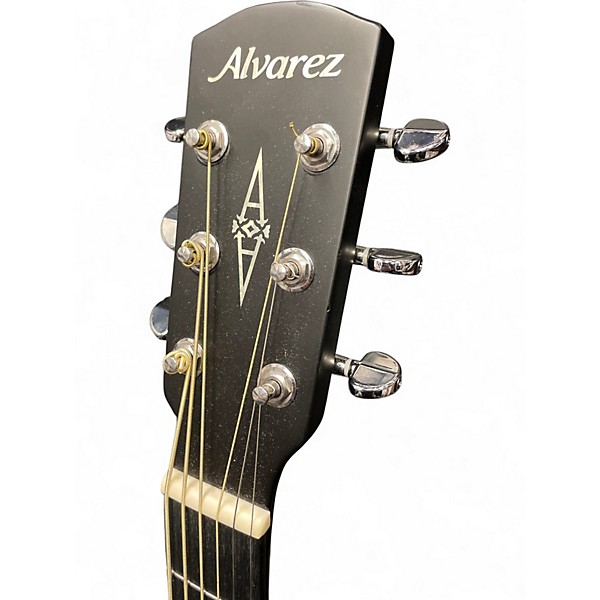 Used Alvarez ABT610BK Black Classical Acoustic Electric Guitar