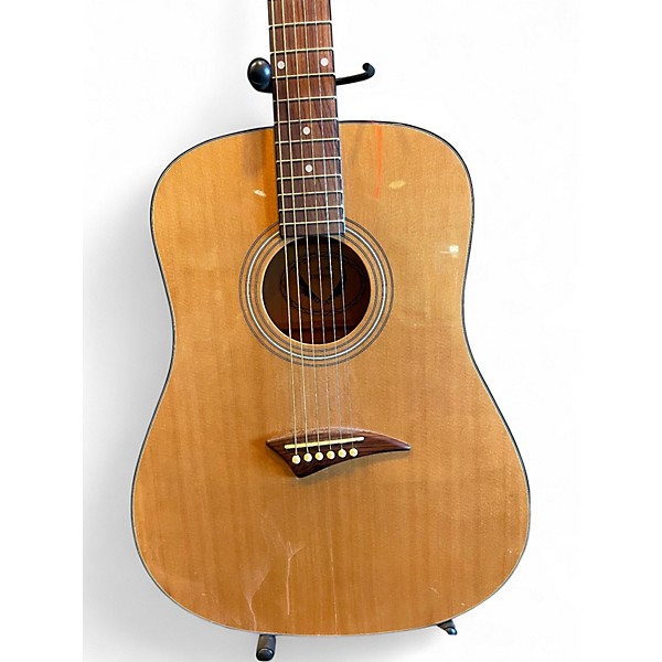 Used Dean AK48PK Natural Acoustic Guitar