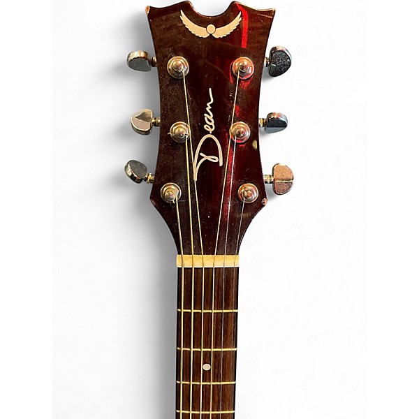 Used Dean AK48PK Natural Acoustic Guitar