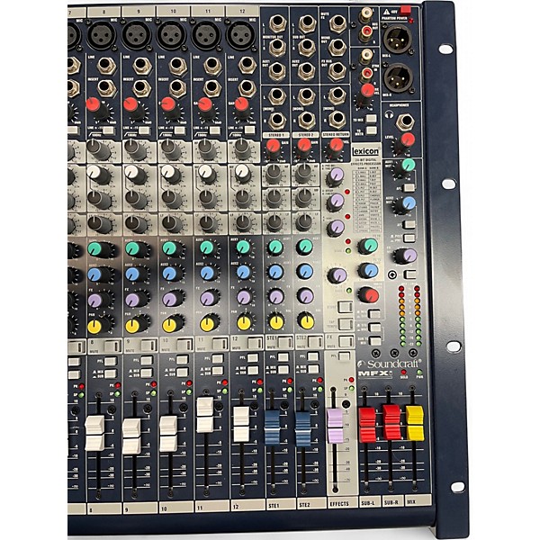 Used Soundcraft MFX12 Unpowered Mixer