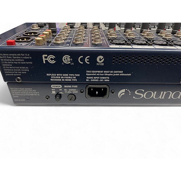 Used Soundcraft MFX12 Unpowered Mixer