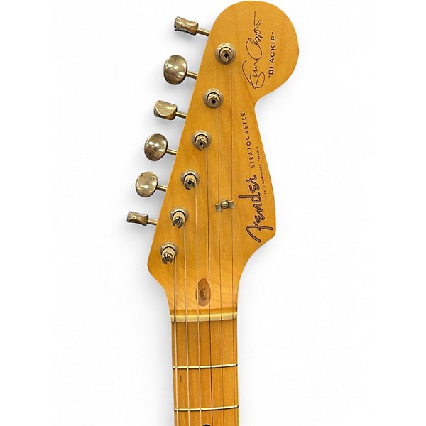Used 1990s Fender Artist Series Eric Clapton Stratocaster BLACKIE Solid Body Electric Guitar
