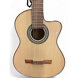 Used Lucero LC150SCE Natural Classical Acoustic Electric Guitar