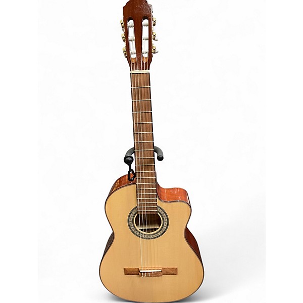 Used Lucero LC150SCE Natural Classical Acoustic Electric Guitar