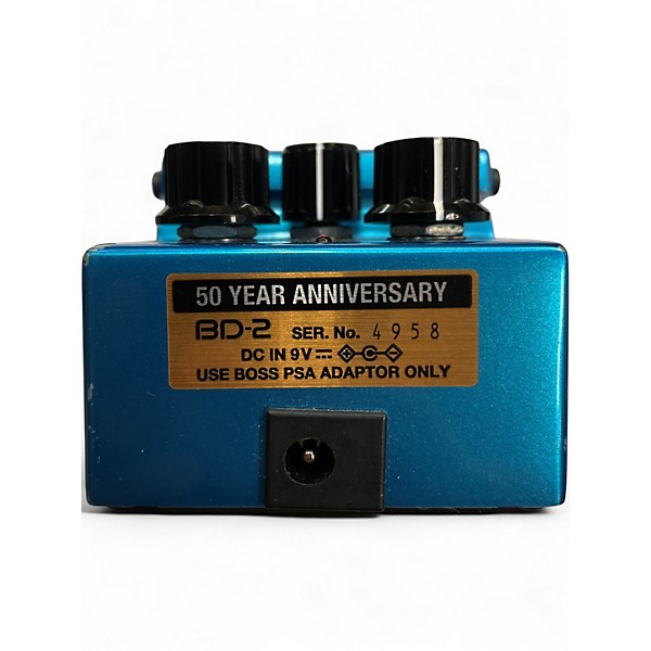 Used BOSS BD2 50th Anniversary Edition Effect Pedal