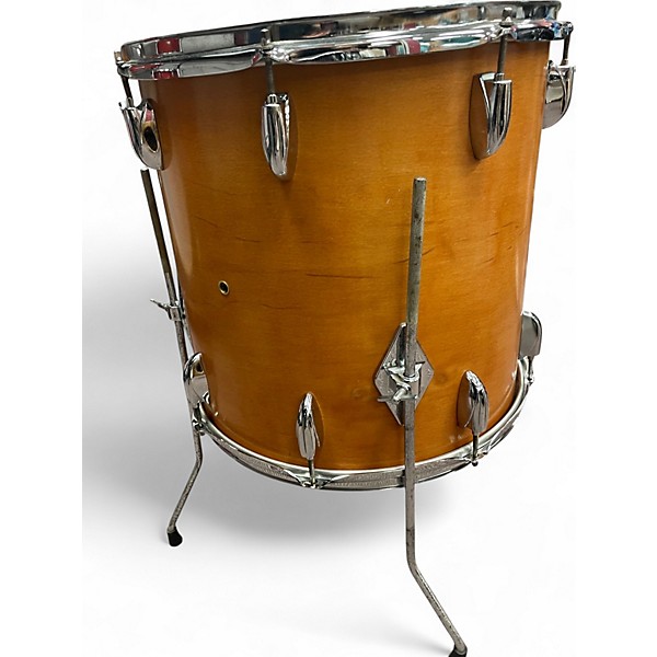 Vintage 1970s Gretsch Drums 3 Piece US Custom 3 Piece Natural Drum Kit