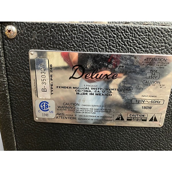 Used Fender Hot Rod Deluxe 40W 1x12 Tube Guitar Combo Amp