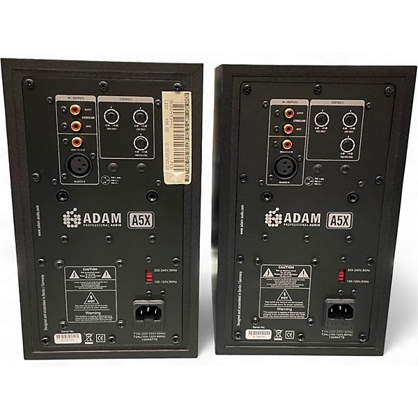 Used ADAM Audio A5X Pair Powered Monitor