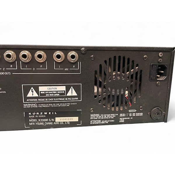 Used Kurzweil K2000R Sound Module