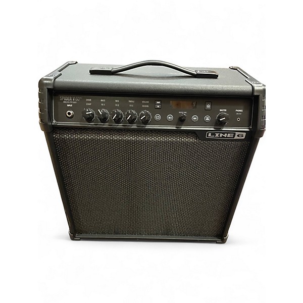 Used Line 6 Spider V 60 1x10 Guitar Combo Amp