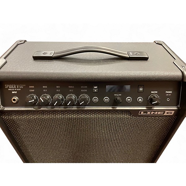 Used Line 6 Spider V 60 1x10 Guitar Combo Amp