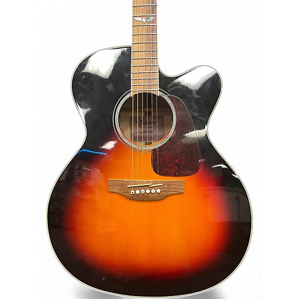 Used Takamine GJ72CE Sunburst Acoustic Electric Guitar