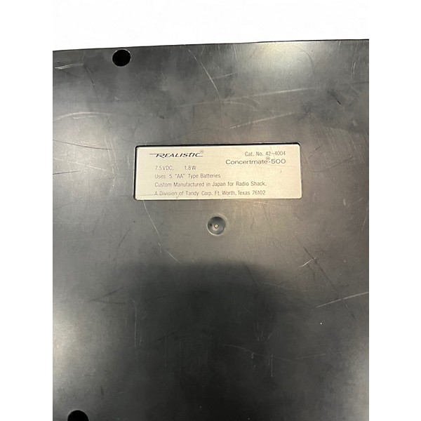 Used Realistic concertmate 500 Portable Keyboard