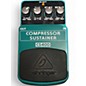 Used Behringer CS400 Compressor Sustainer Effect Pedal