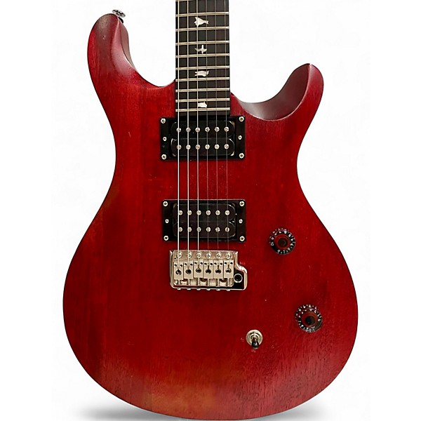 Used PRS SE CE 24 Satin Red Solid Body Electric Guitar