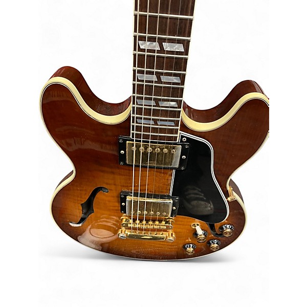 Vintage 1999 Gibson ES 346 Vintage Sunburst Hollow Body Electric Guitar