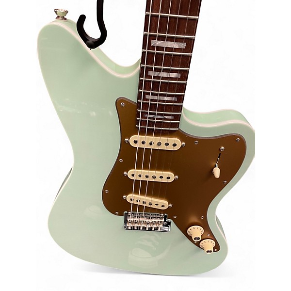 Used Fender PARALLEL UNIVERSE JAZZ STRAT Seafoam Green Solid Body Electric Guitar