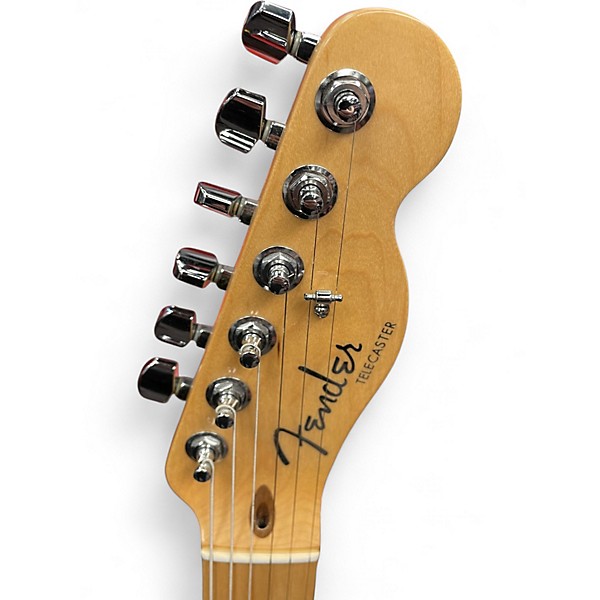 Used 2012 Fender ELITE DELUXE TELE CHERRY FLAME Solid Body Electric Guitar