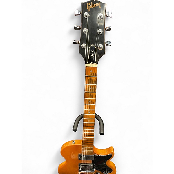 Vintage 1976 Gibson L6S Natural Solid Body Electric Guitar