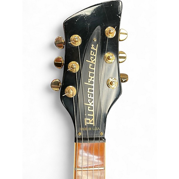 Vintage 1980s Rickenbacker 250 eldarado jet glow Solid Body Electric Guitar