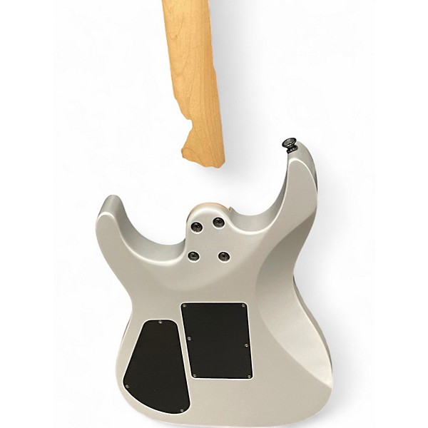 Used Jackson JS22 Dinky Metallic Silver Solid Body Electric Guitar