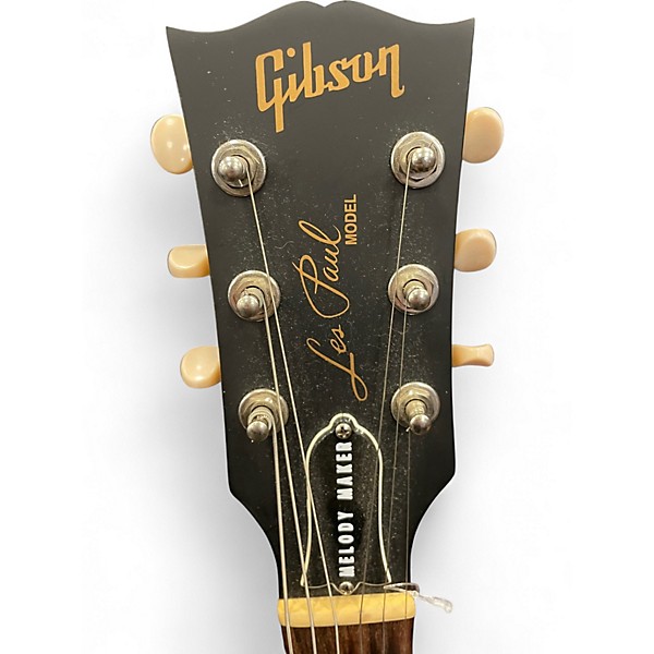 Used 2014 Gibson Les Paul Melody Maker TV Yellow Solid Body Electric Guitar