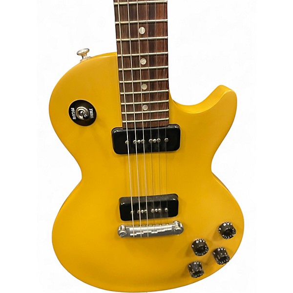 Used 2014 Gibson Les Paul Melody Maker TV Yellow Solid Body Electric Guitar
